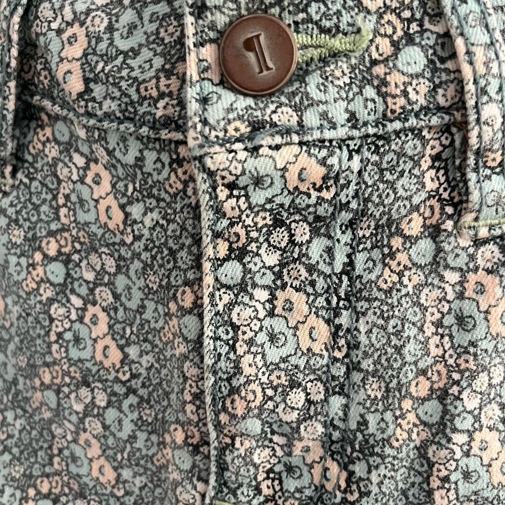 Pilcro & the Letterpress (from Anthropologie) • Floral Jean Pants‎ - Picture 4 of 7